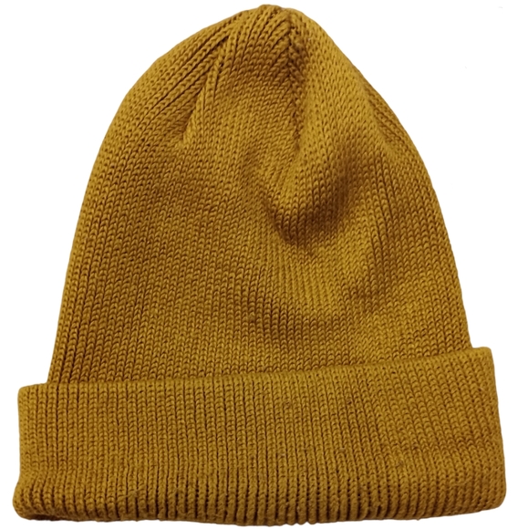 Vintage Nike dark yellow beanie y2k - Picture 2 of 2
